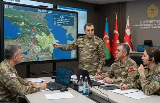 Azərbaycan, Türkiyə və Gürcüstan “Eternity-2026” təliminə hazırlaşır
