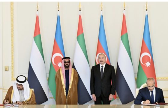 Azərbaycan və BƏƏ arasında sənədlər imzalandı