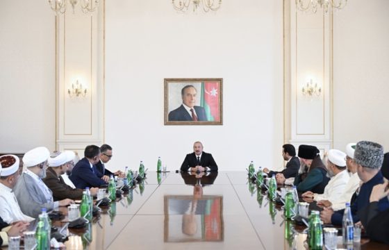 Prezident Bakıda keçirilən beynəlxalq konfransların iştirakçılarını qəbul etdi&nbsp;– Fotolar – Yenilənib
