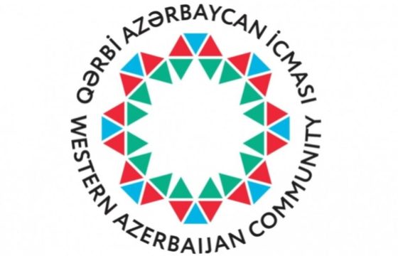 Qərbi Azərbaycan İcması Ermənistanı sülh prosesinə xələl gətirən addımlardan çəkinməyə çağırıb