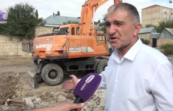 Şamaxıda gecəyarısı vətəndaşın obyektini sökən şirkət kimindir? – VİDEO